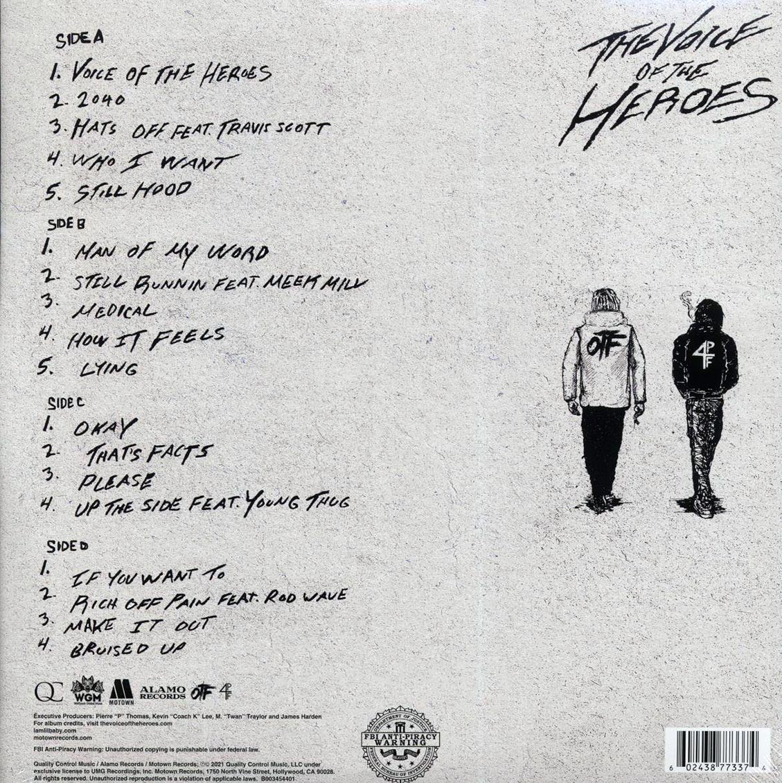 Lil Baby & Lil Durk - The Voice Of The Heroes (2xLP)