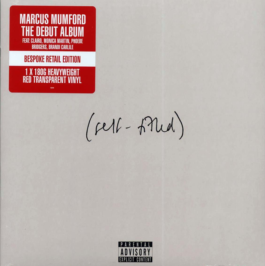 Marcus Mumford - Self-Titled (ltd. ed.) (180g) (deluxe edition) (red vinyl)