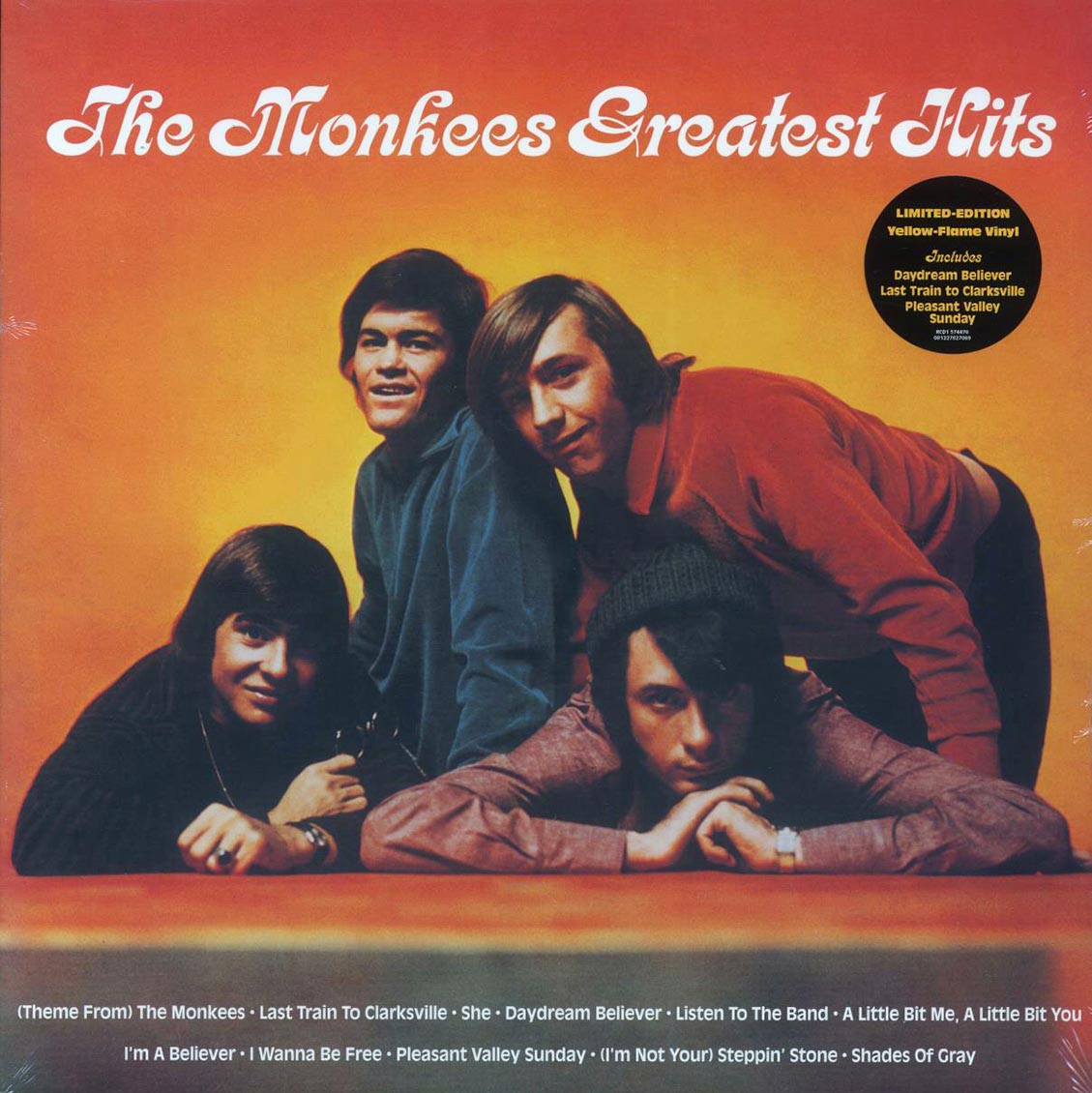 The Monkees - Greatest Hits (ltd. ed.) (yellow vinyl)
