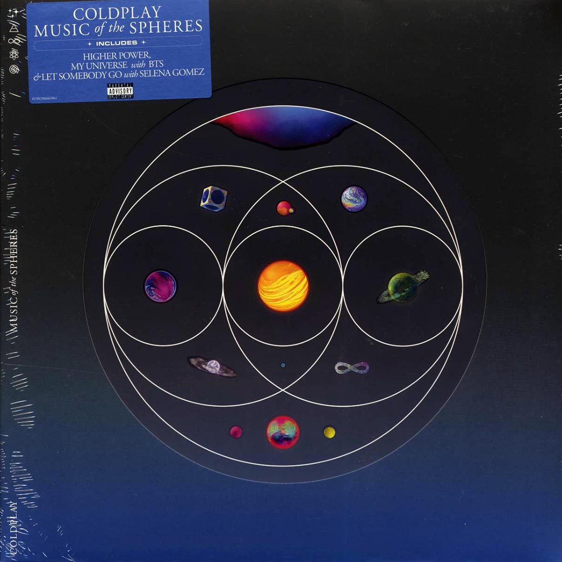 Coldplay - Music Of The Spheres (die-cut jacket)