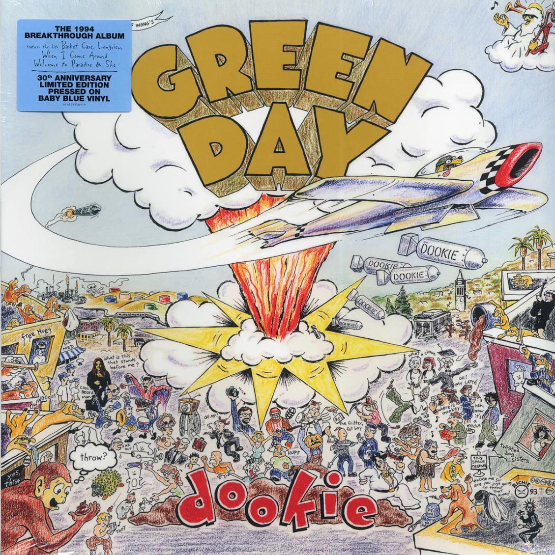 Green Day - Dookie (30th Anniv. Ed.) (ltd. ed.) (blue vinyl)