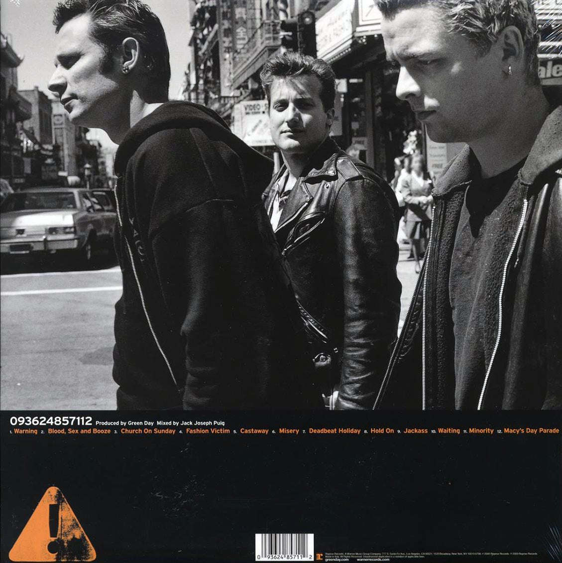 Green Day - Warning (ltd. ed.) (green vinyl)