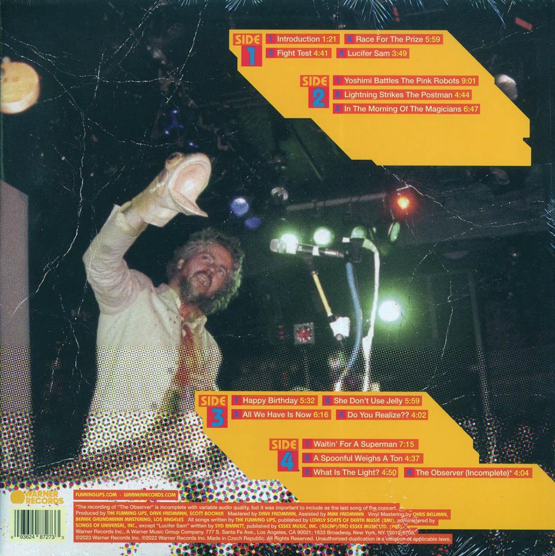The Flaming Lips - Live 2003: Yoshimi Battles The Pink Robots Live At The Forum, London, UK Jan. 22, 2003 (ltd. ed.) (2xLP) (pink vinyl)
