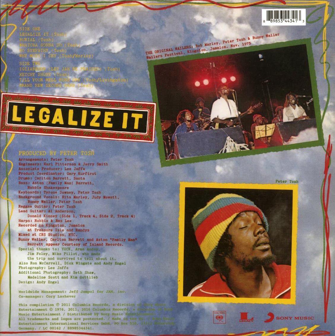 Peter Tosh - Legalize It (+bonus tracks) (2xLP) (180g) (remastered)