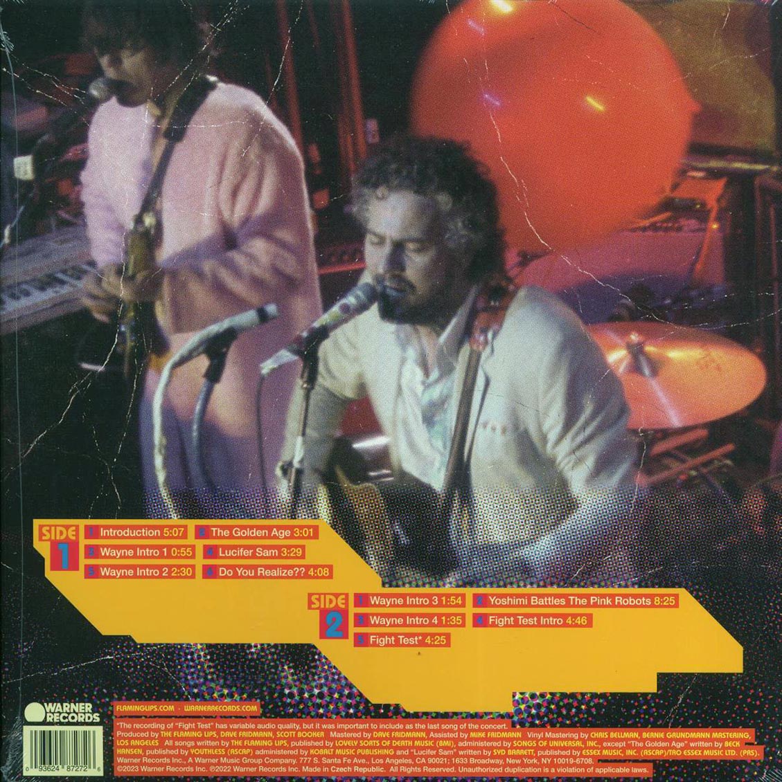 The Flaming Lips - Live 2003: Yoshimi Battles The Pink Robots Live At The Paradise Lounge, Boston Oct. 27, 2002 (RSD 2023) (ltd. ed.) (pink vinyl)
