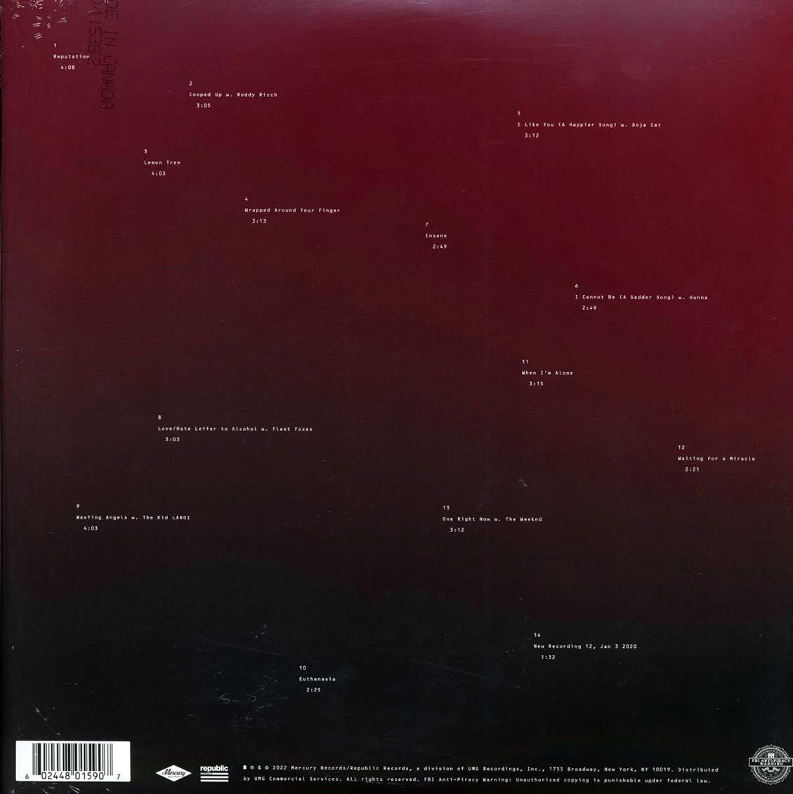 Post Malone - Twelve Carat Toothache (2xLP) (silver vinyl)