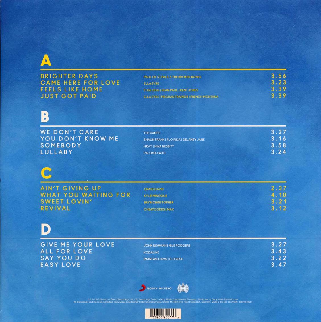 Sigala - Brighter Days (2xLP) (colored vinyl)