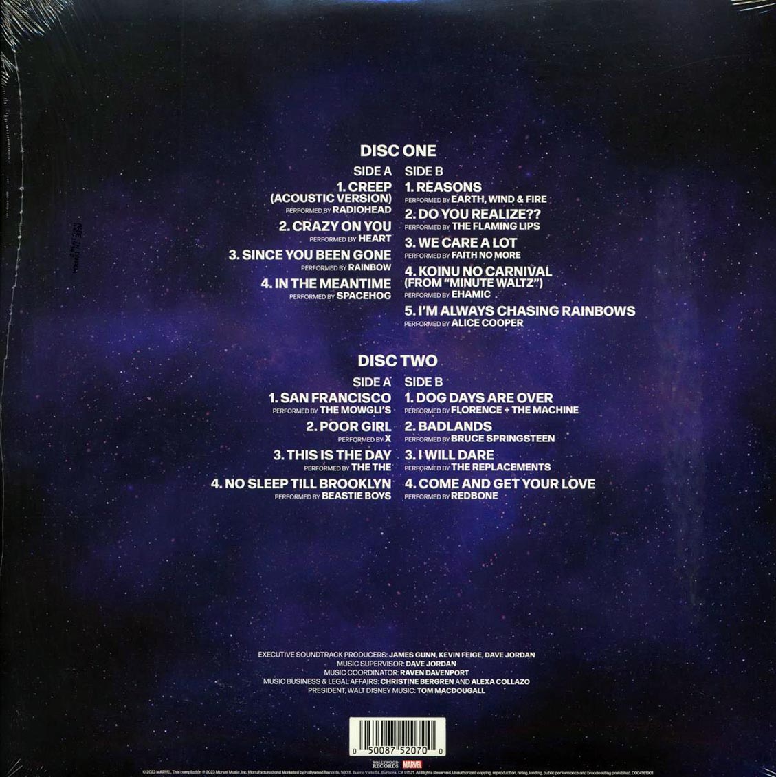 Radiohead, The Beastie Boys, Heart, The Replacements, Florence & The Machine, Etc. - Guardians Of The Galaxy Volume 3: Awesome Mix Volume 3 (2xLP)