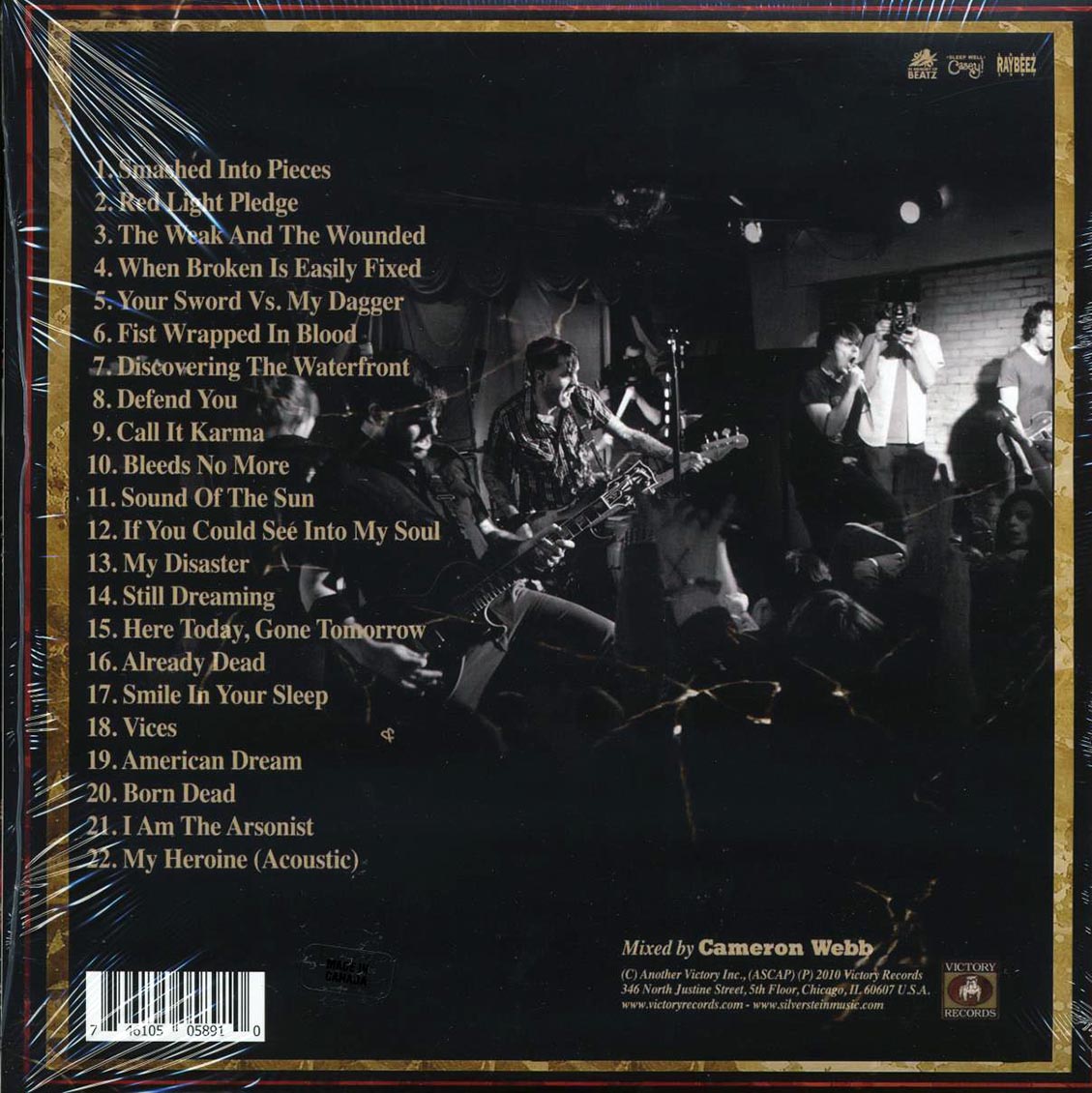 Silverstein - Decade: Live At The El Mocambo (2xLP) (colored vinyl) (incl. DVD)