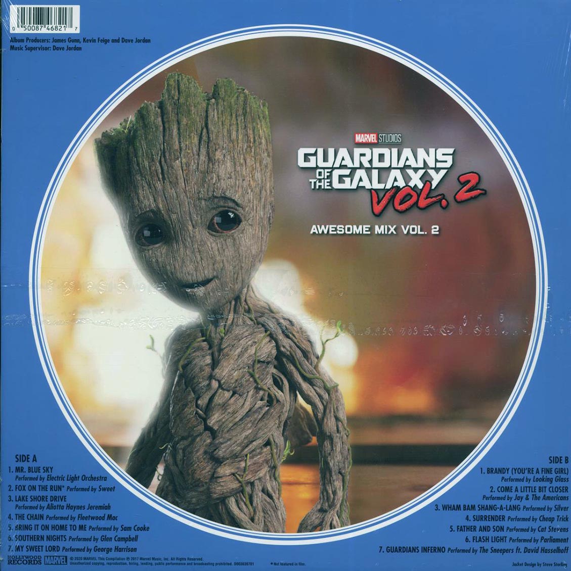 Fleetwood Mac, Cheap Trick, Electric Light Orchestra, Sweet, Jay & The Americans, Etc. - Guardians Of The Galaxy Volume 2: Awesome Mix (die-cut jacket) (picture disc)