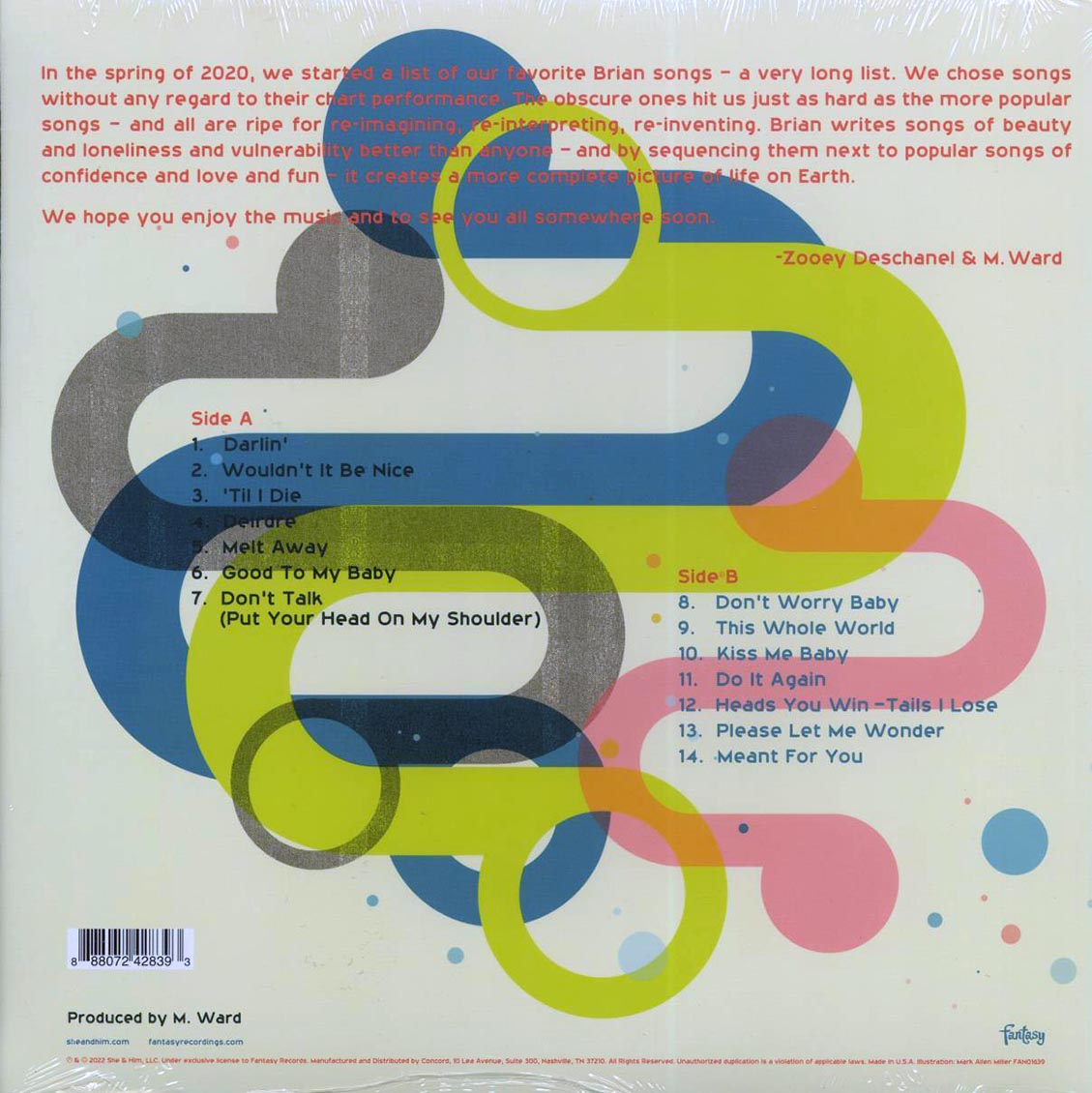 She & Him - Melt Away: A Tribute To Brian Wilson