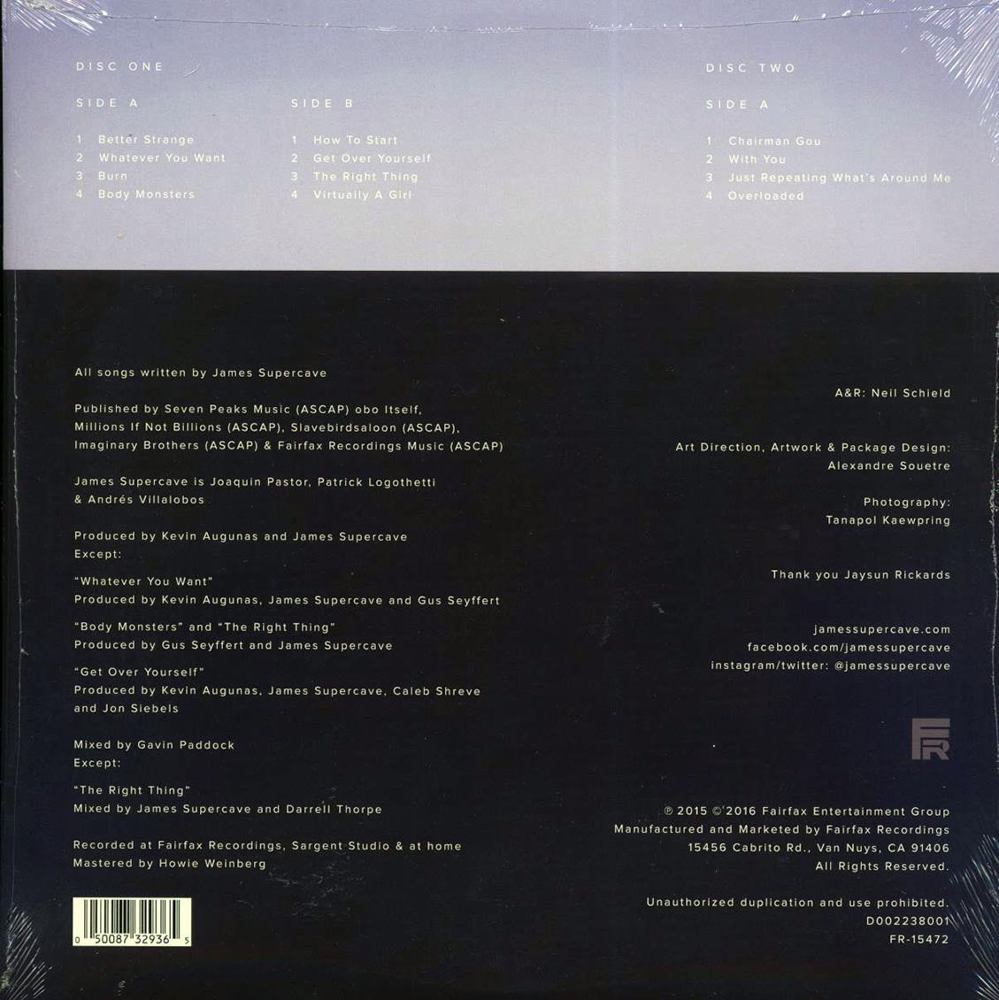 James Supercave - Better Strange (2xLP)