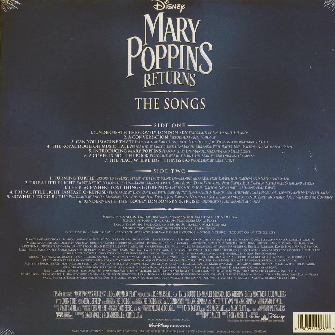 Marc Shaiman, Scott Wittman - Mary Poppins Returns: The Songs