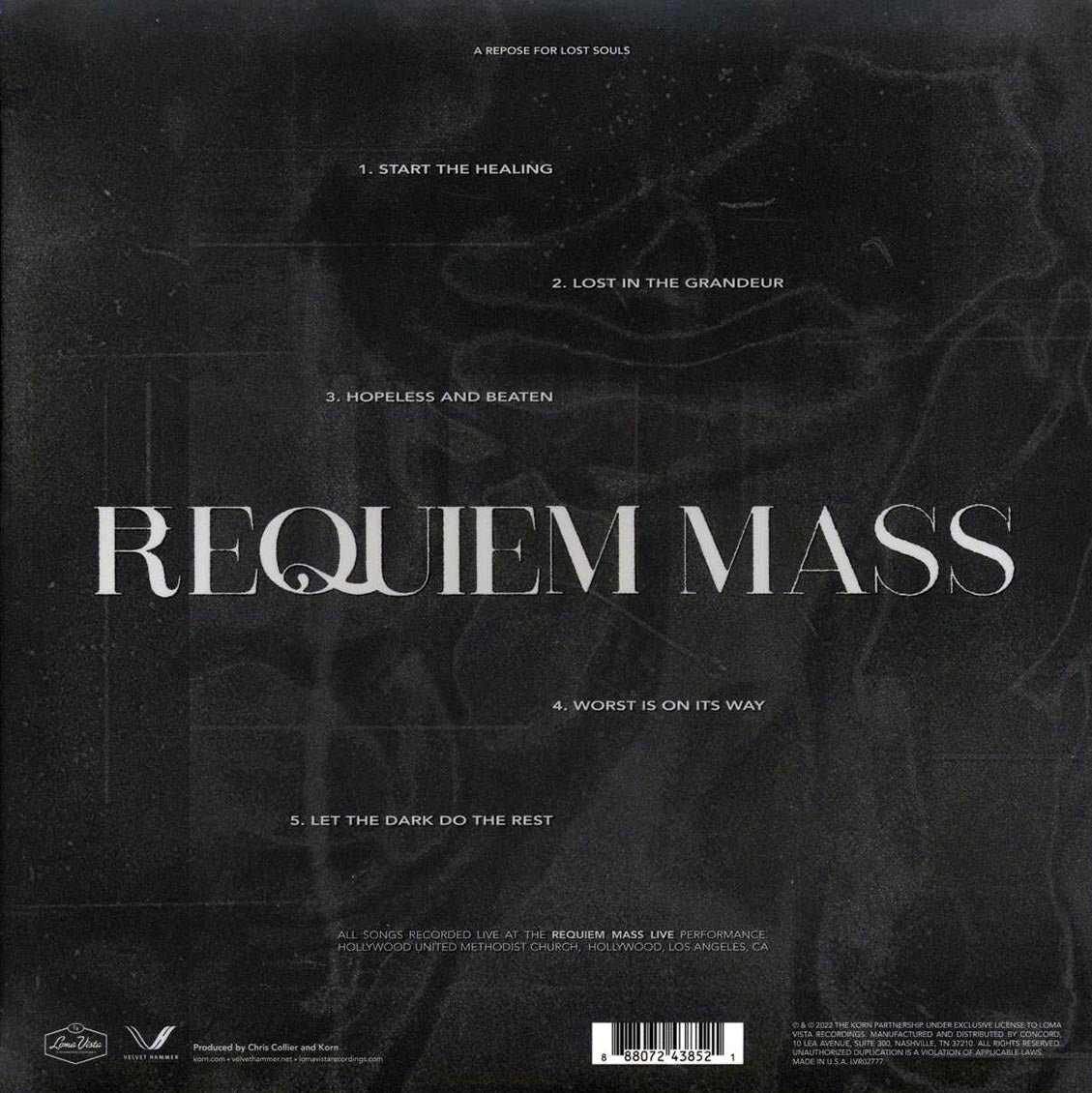 Korn - Requiem Mass (ltd. ed.) (blue vinyl)