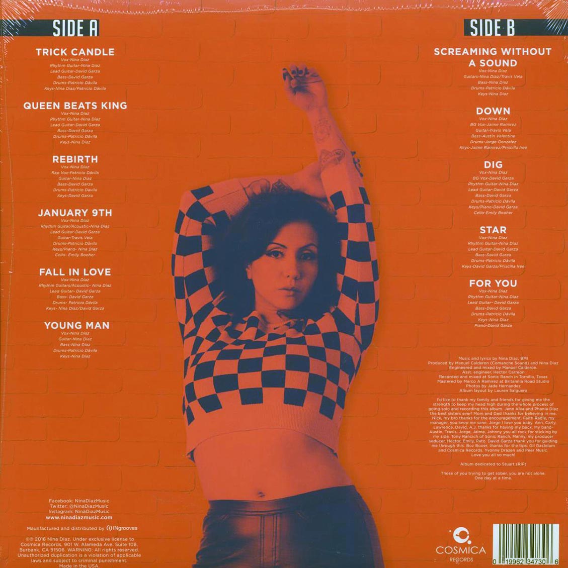 Nina Diaz - The Beat Is Dead (ltd. ed.) (colored vinyl)