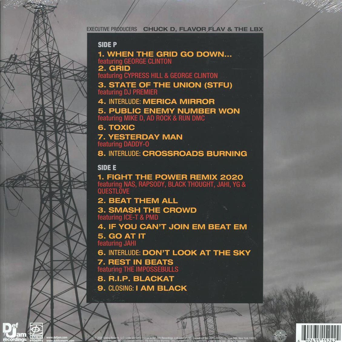 Public Enemy - What You Gonna Do When The Grid Goes Down?