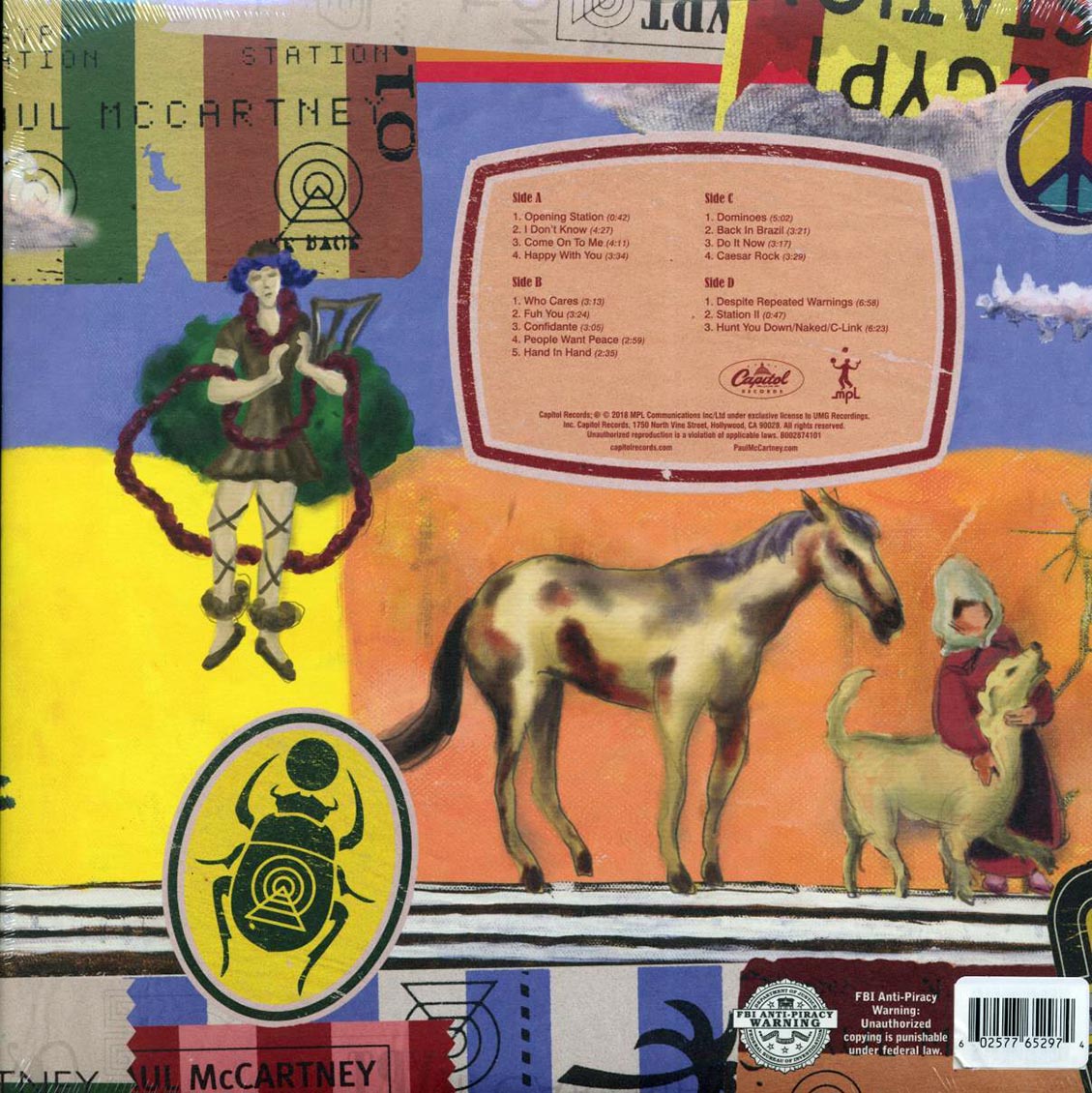 Paul McCartney - Egypt Station (ltd. ed.) (2xLP) (180g) (deluxe edition) (colored vinyl)