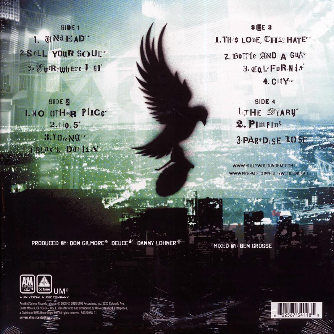 Hollywood Undead - Swan Songs (10th Anniv. Ed.) (2xLP)