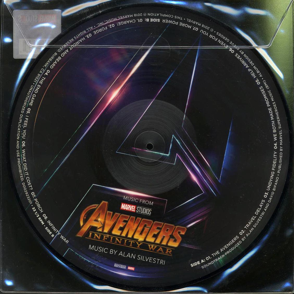 Alan Silverstri - Avengers: Infinity War, Music From Marvel Studios (picture disc)