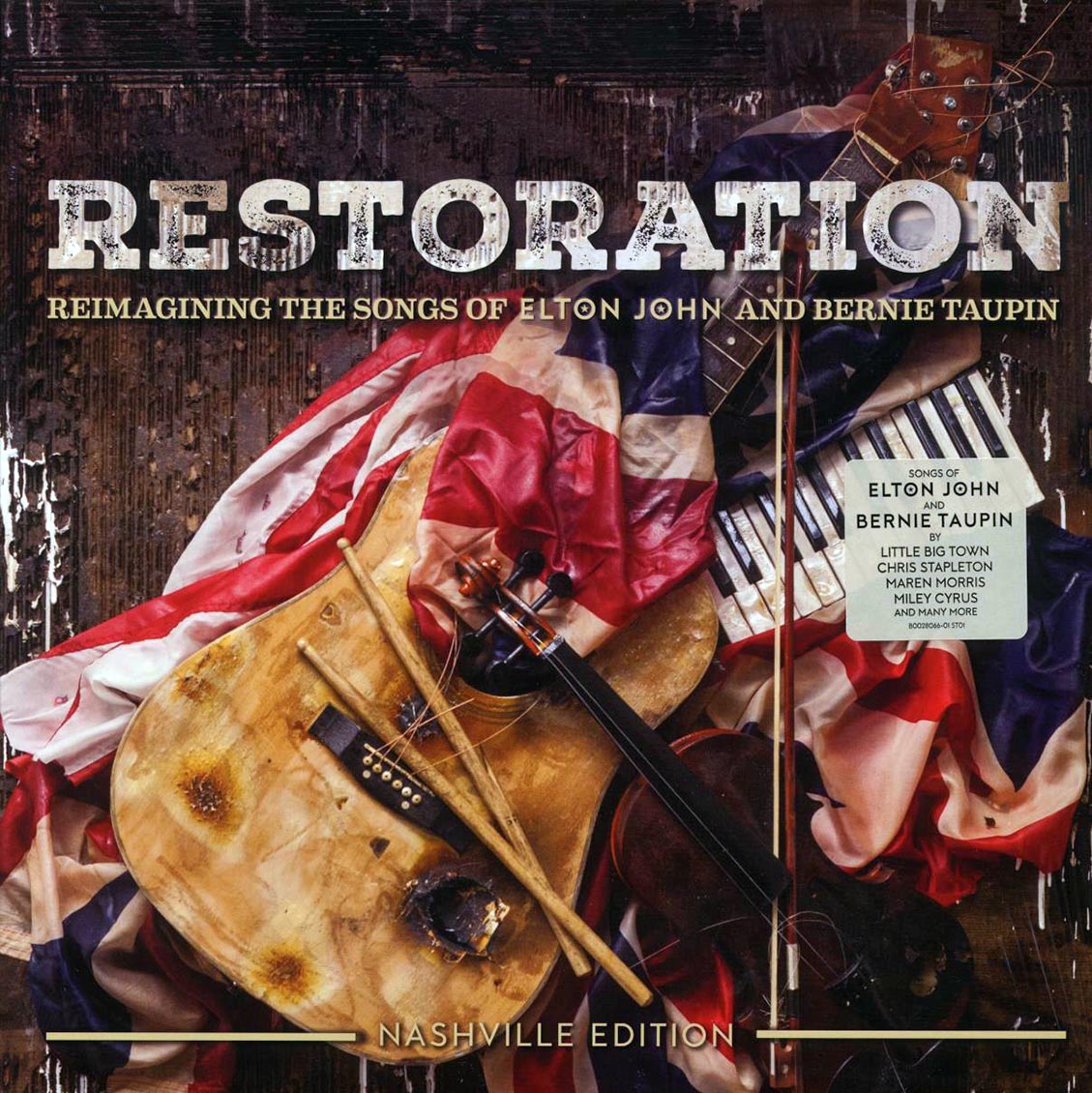Miley Cyrus, Dollie Parton, Willie Neslon, Little Big Town, Chris Stapleton, Etc. - Restoration: Reimaging The Songs Of Elton John And Bernie Taupin (2xLP)