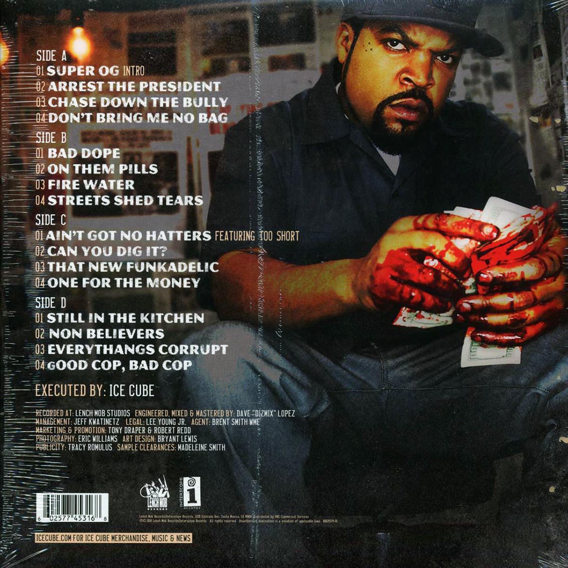 Ice Cube - Everythangs Corrupt (2019 PRESS) (2xLP)