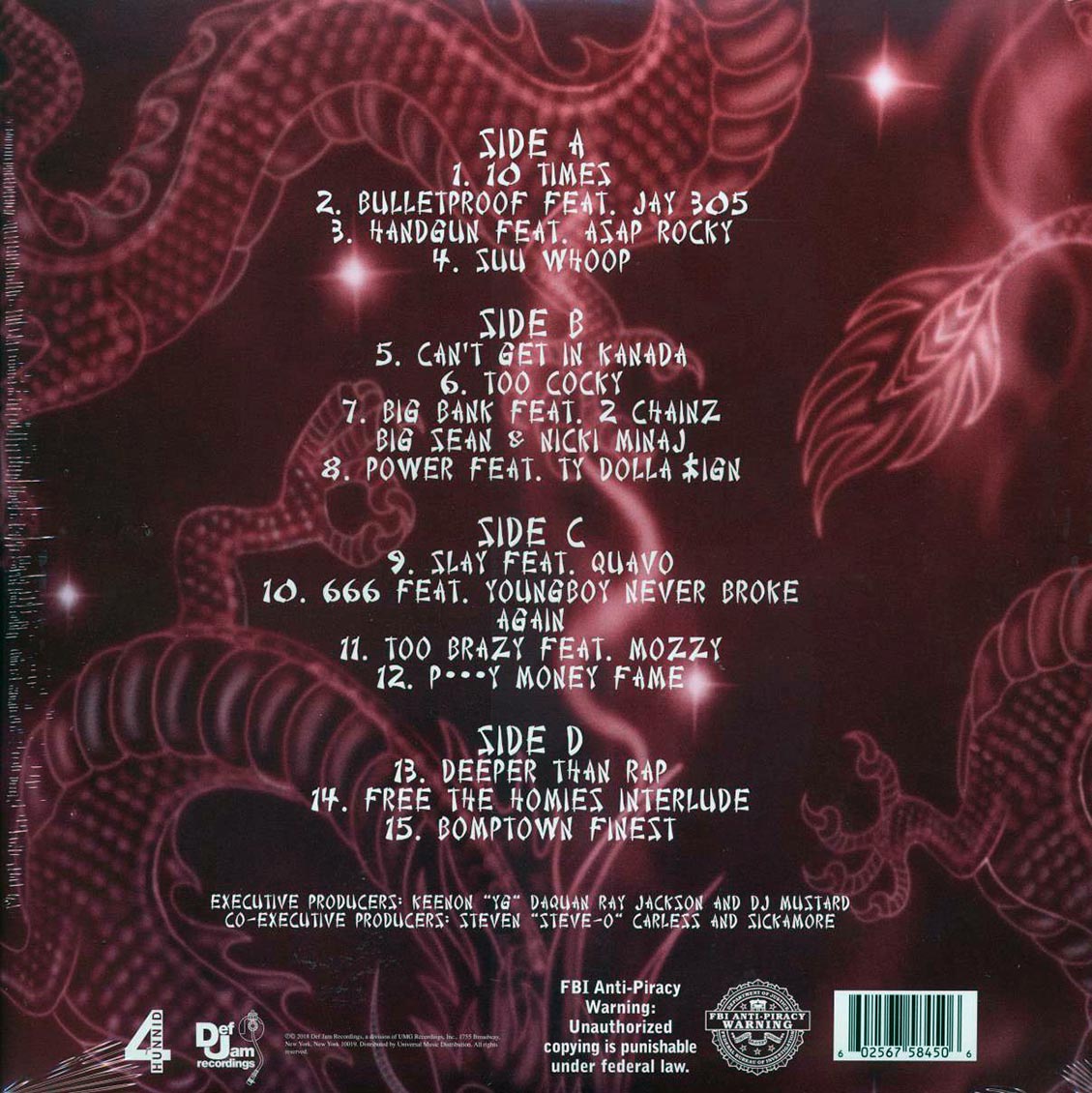 YG - Stay Dangerous (2018 PRESS) (2xLP)