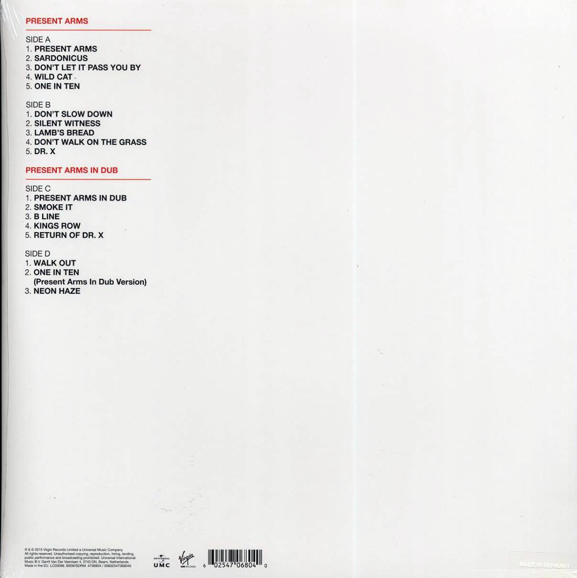 UB40 - Present Arms: Deluxe Edition (2015 PRESS) (2xLP) (180g)