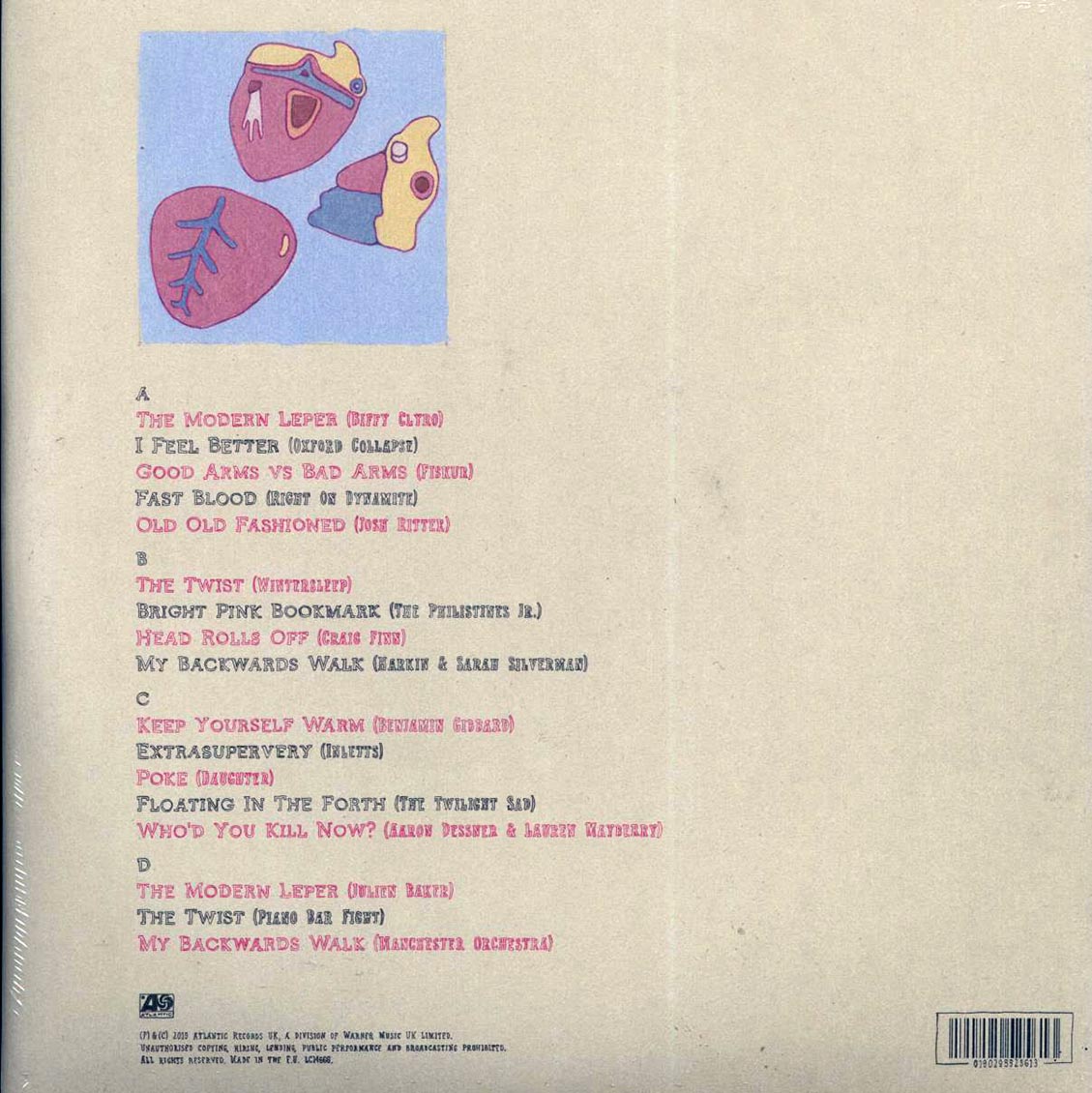 Aaron Dressner, Lauren Mayberry, Benjamin Gibbard, Fiskur, Wintersleep - Tiny Changes: A Celebration Of Frightened Rabbit's The Midnight Organ Fight (2xLP) (180g)