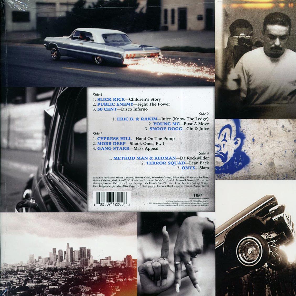 50 Cent, Slick Rick, Snoop Dogg, Cypress Hill, Mobb Deep, Public Enemy, Etc. - LA Originals: Original Motion Picture Soundtrack (2xLP)
