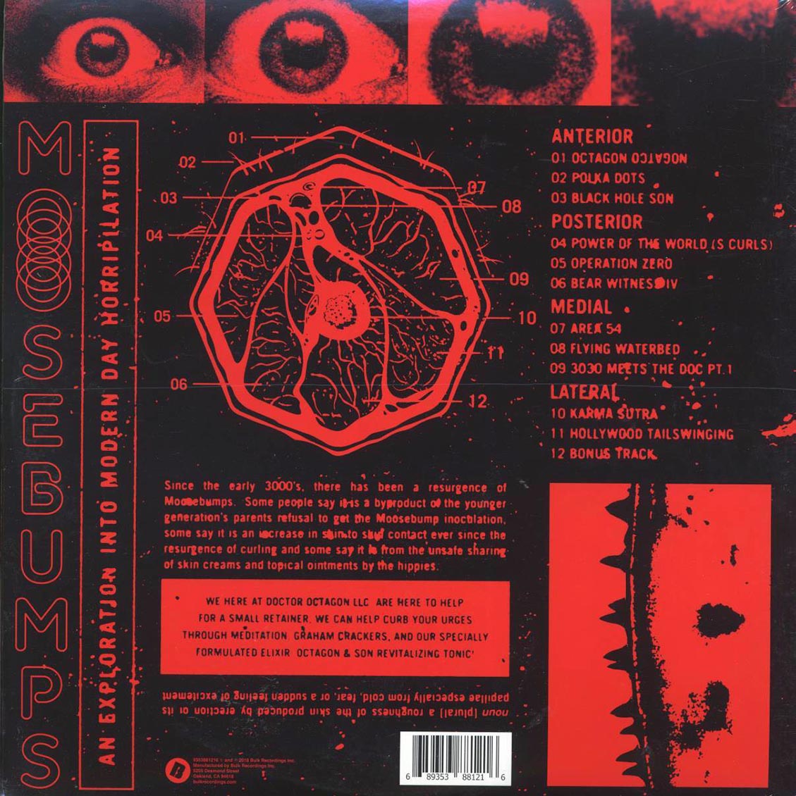 Dr. Octagon - Moosebumps: An Exploration Into Modern Day Horripilation (2xLP)