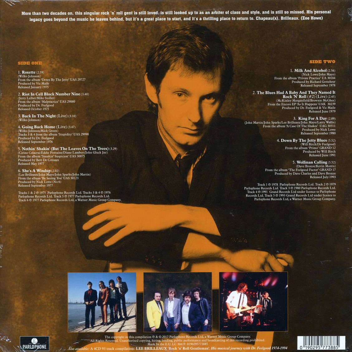 Lee Brilleaux, Dr. Feelgood - Rock N' Roll Gentleman: Eleven Recordings With Dr. Feelgood 1975-1993