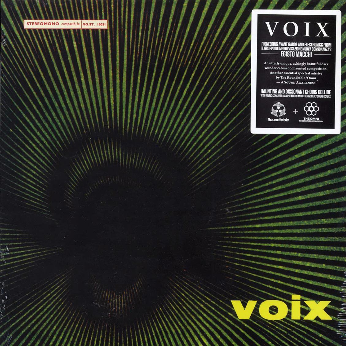 Egisto Macchi - Voix (ltd. 500 copies made) (remastered)