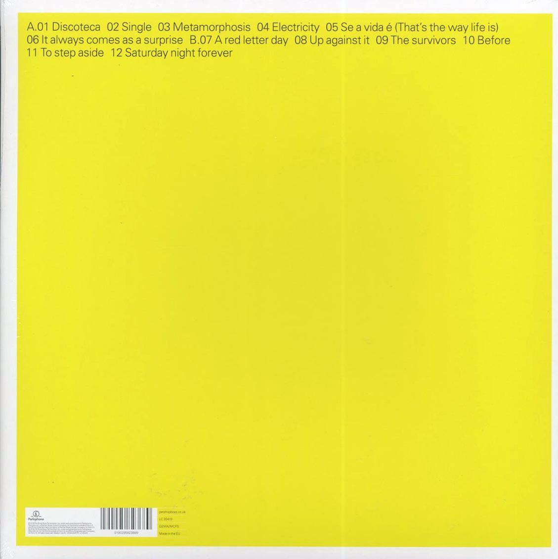 Pet Shop Boys - Bilingual (180g) (remastered)