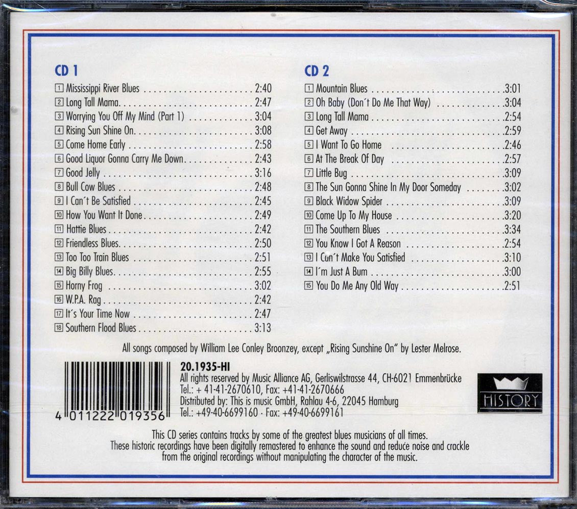 Big Bill Broonzy - Nothing But The Blues (33 tracks) (2xCD)