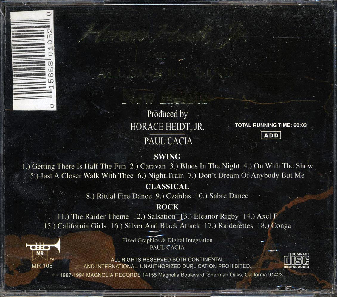 Horace Heidi Jr. & His All Star Big Band - New Heidts