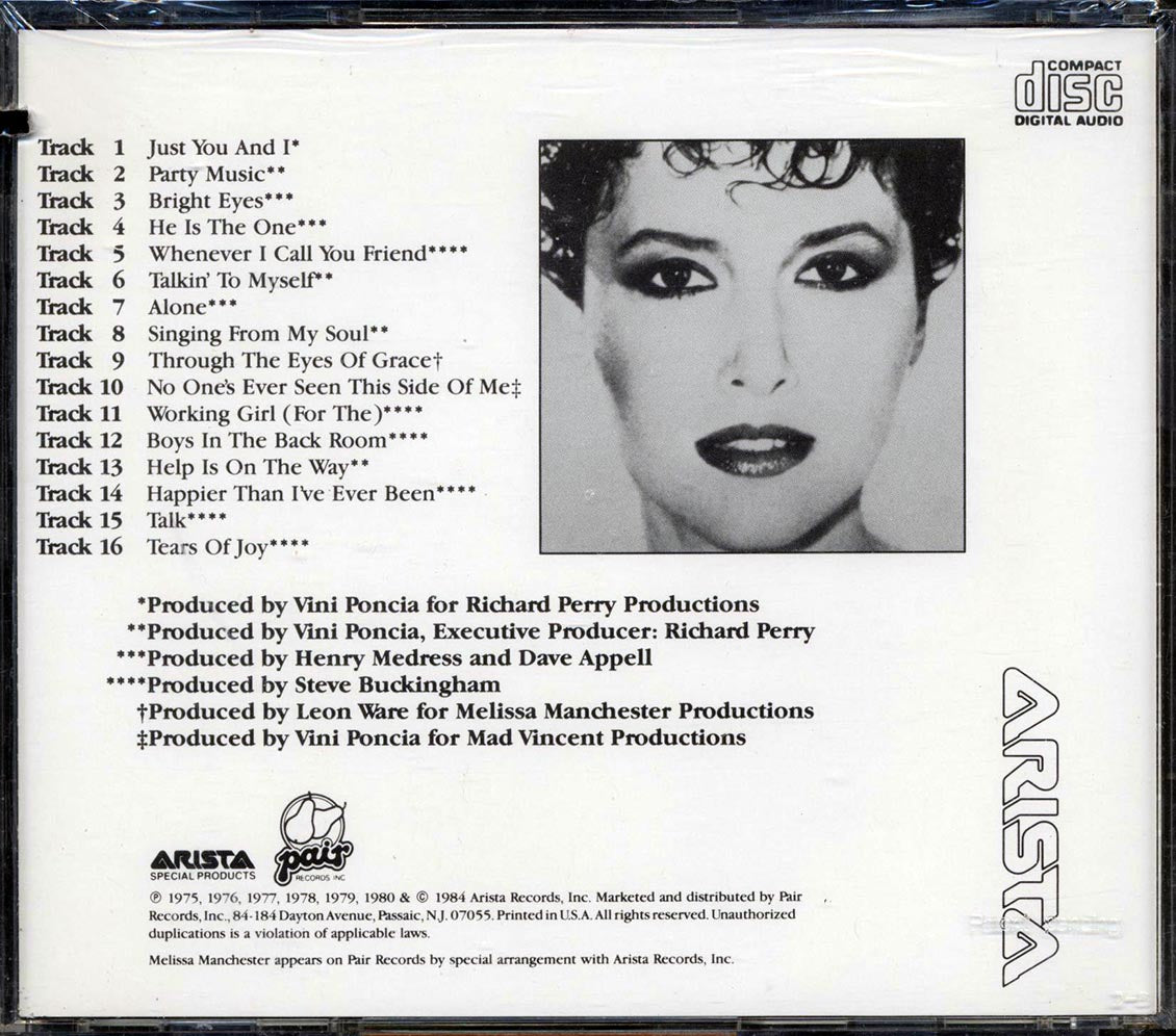 Melissa Manchester - The Many Moods Of Melissa Manchester