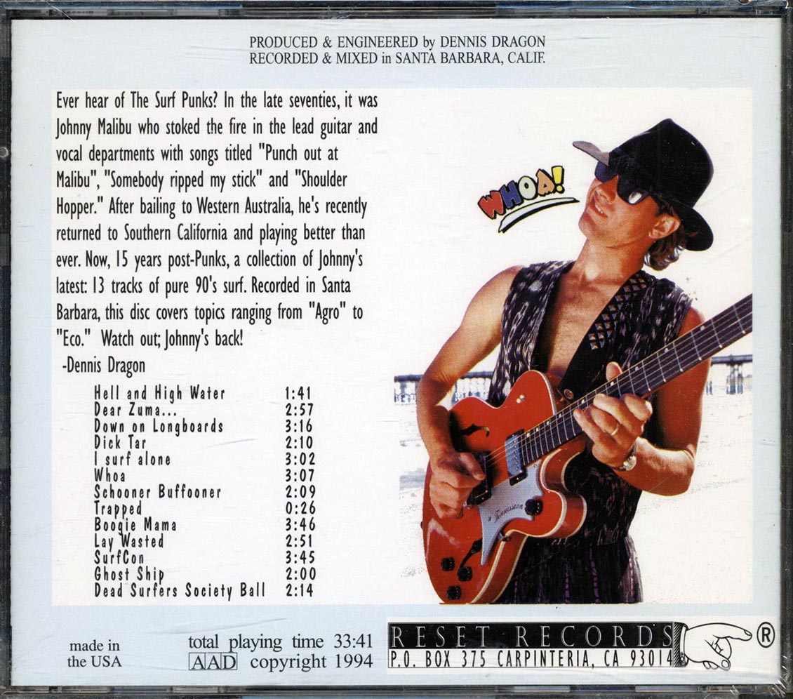 Johnny Malibu - Hell And Hi Water!