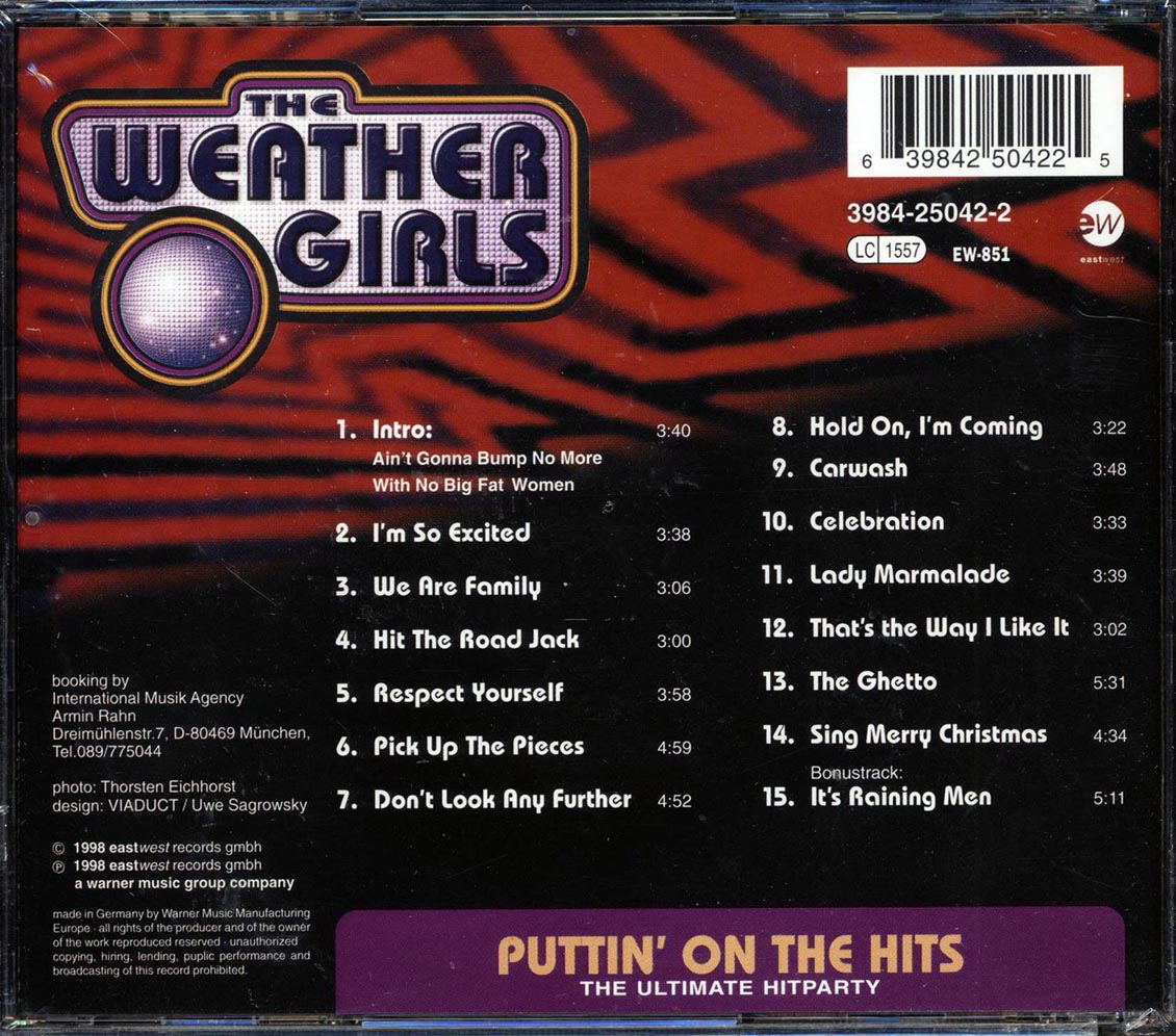 The Weather Girls - Puttin' On The Hits: The Ultimate Hitparty (+bonus track)