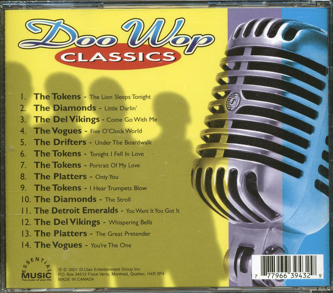 The Tokens, The Drifters, The Platters, Etc. - Doo Wop Classics