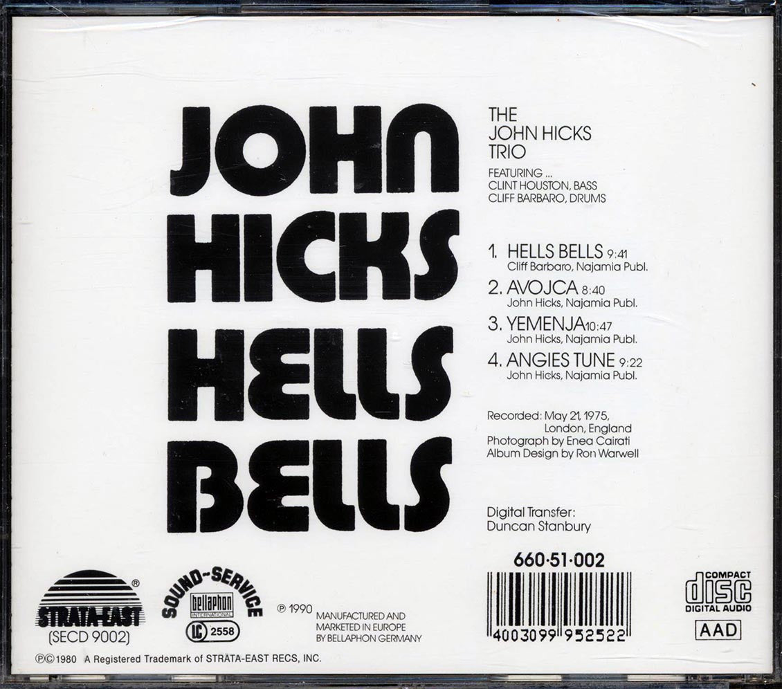 John Hicks - Hells Bells