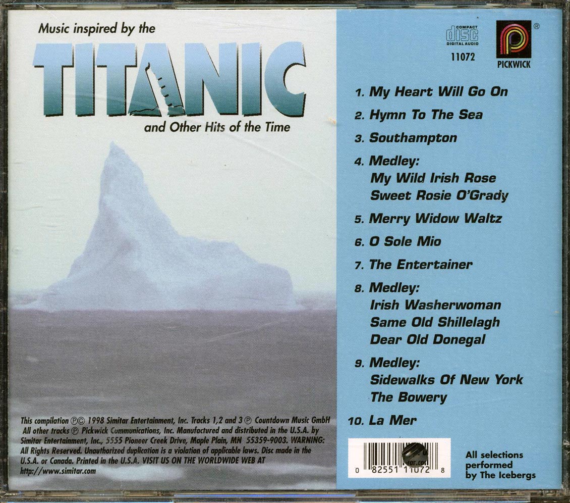 The Icebergs - Msuci Inspired By Titanic & Other Hits