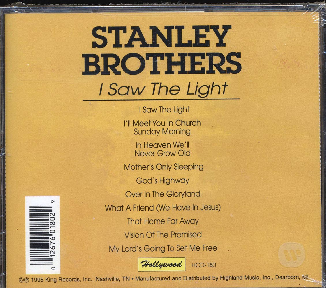 Stanley Brothers - I Saw The Light