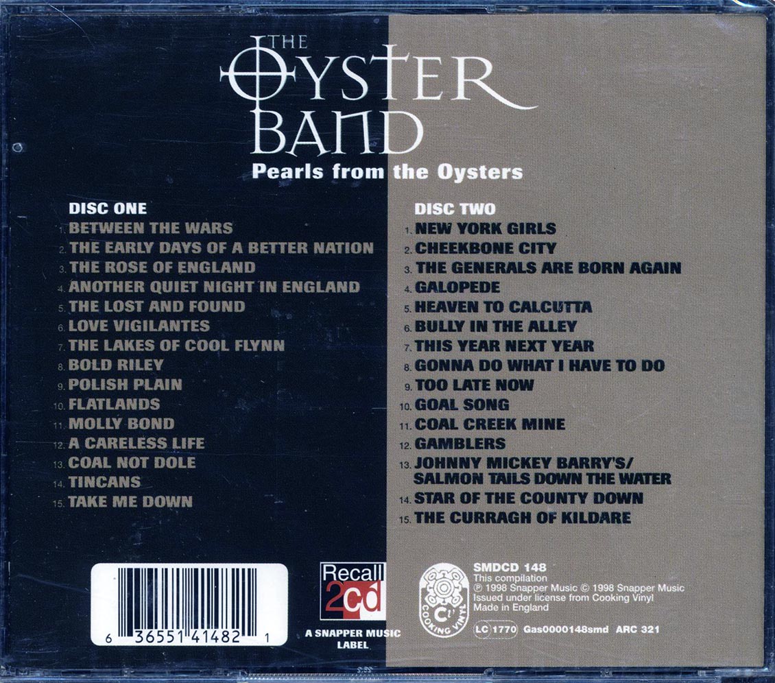 The Oyster Band - Pearls From The Oysters (30 tracks) (2xCD)