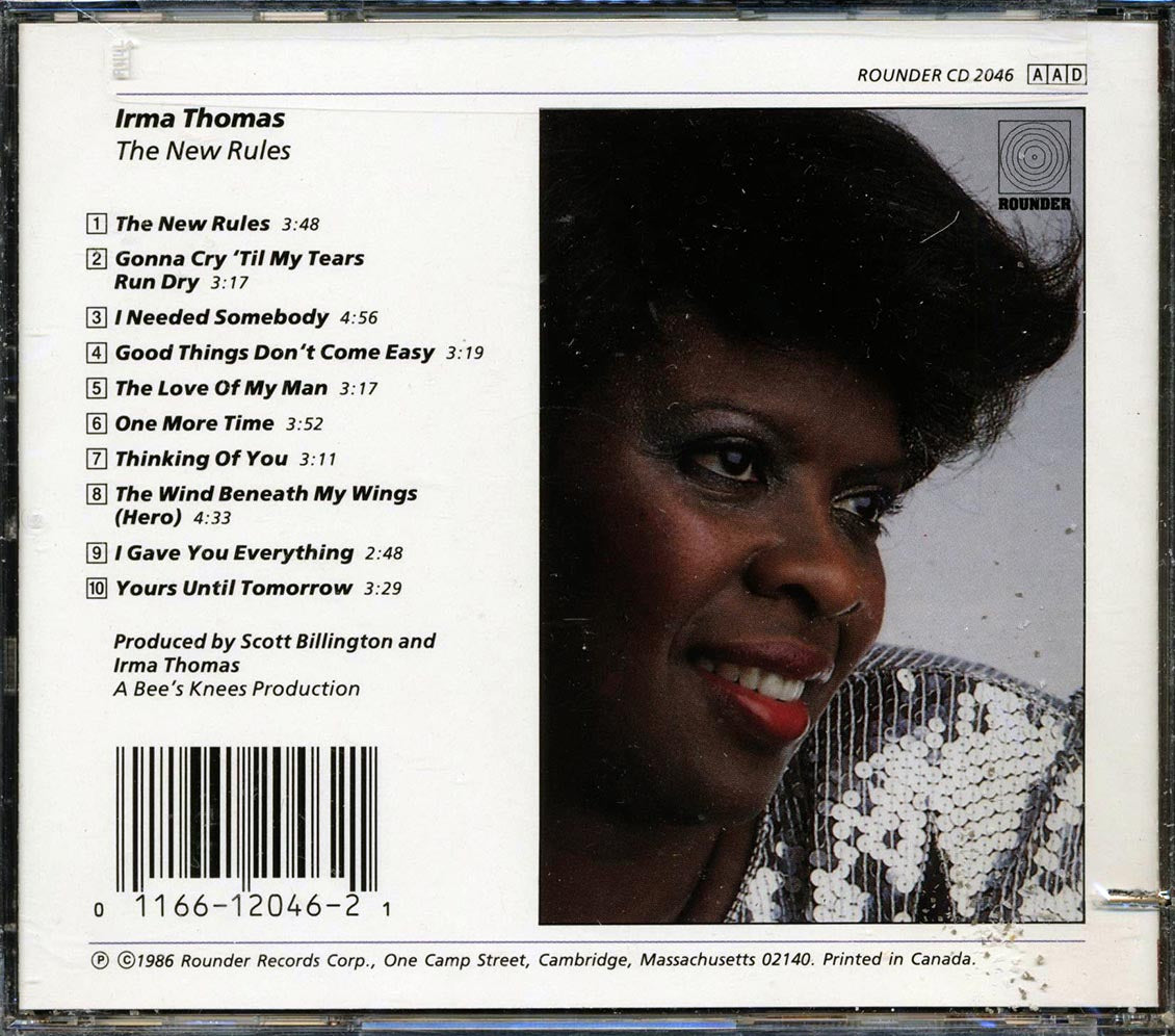 Irma Thomas - The New Rules (marked/ltd stock)