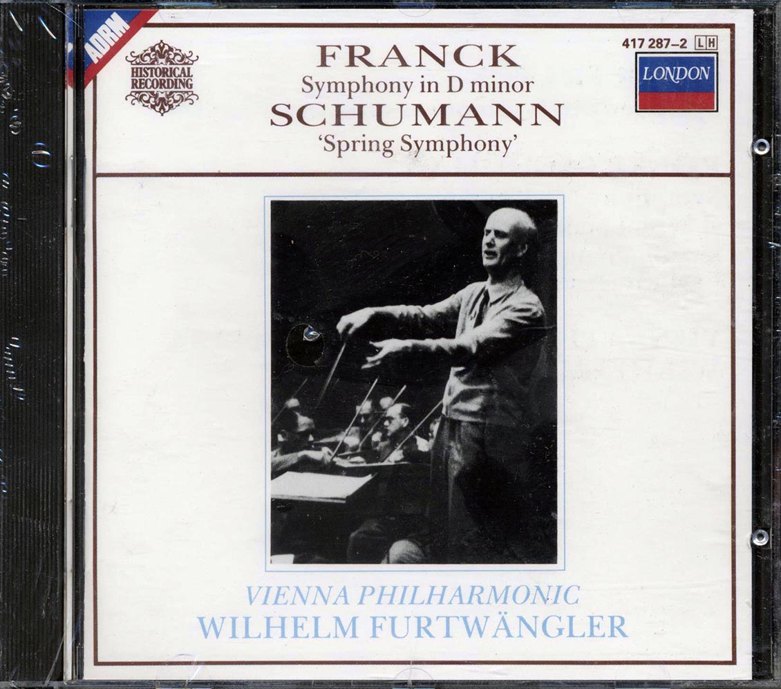 Franck, Schumann, Vienna Philharmonic, Wilhelm Furtwangler - Symphony In D Minor, Spring Symphony