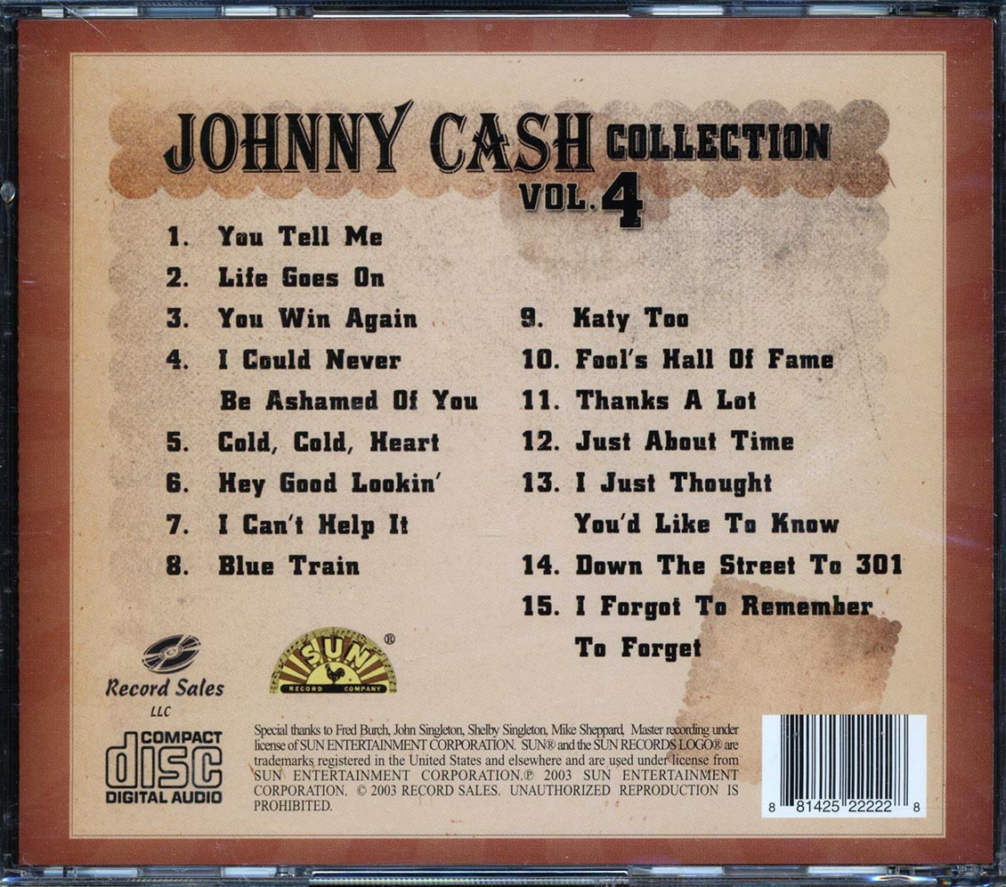 Johnny Cash - Johnny Cash Collection Volume 2