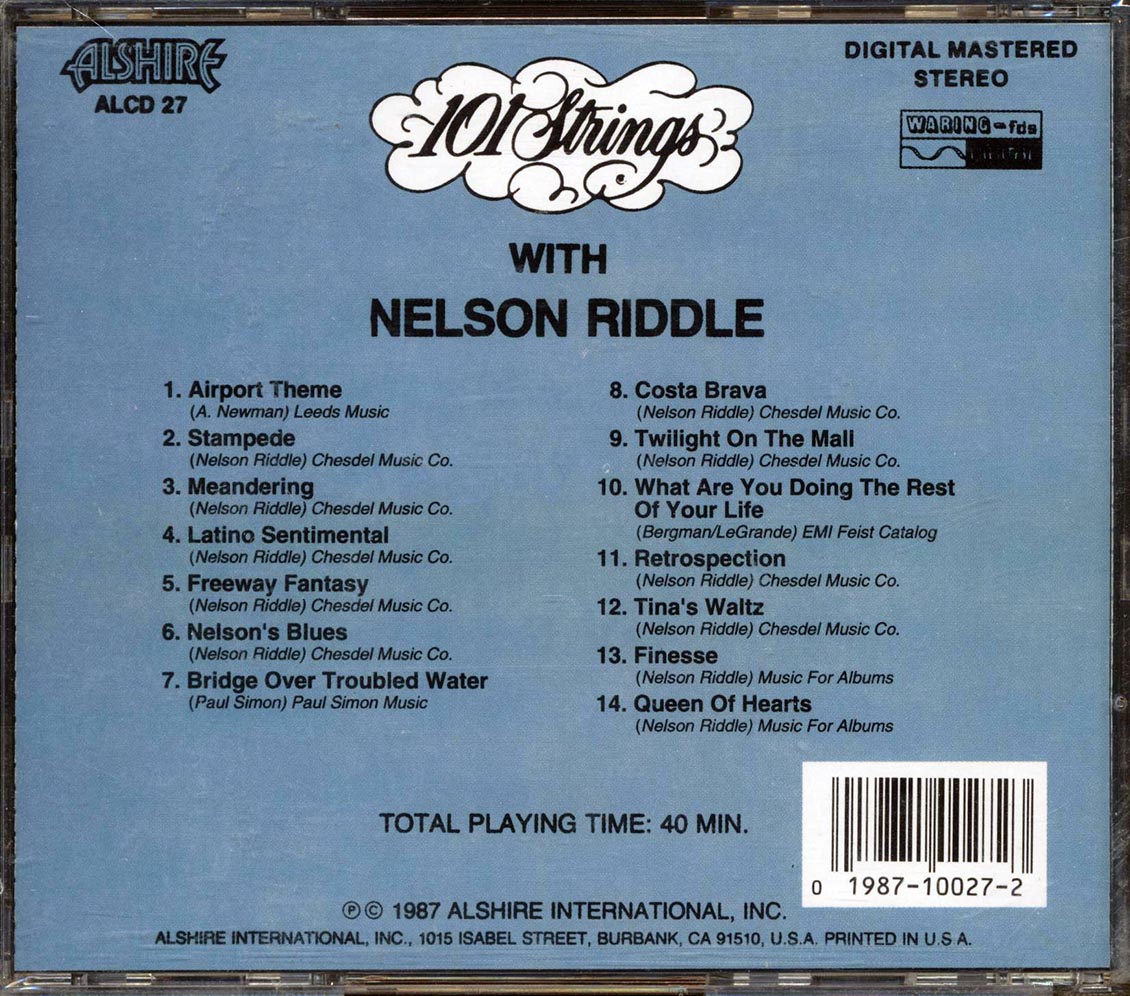 101 Strings With Nelson Riddle - 101 Strings With Nelson Riddle
