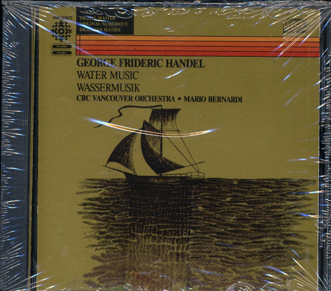 Georg Friedrich Handel, Mario Bernardi, CBC Vancouver Orchestra - Water Music