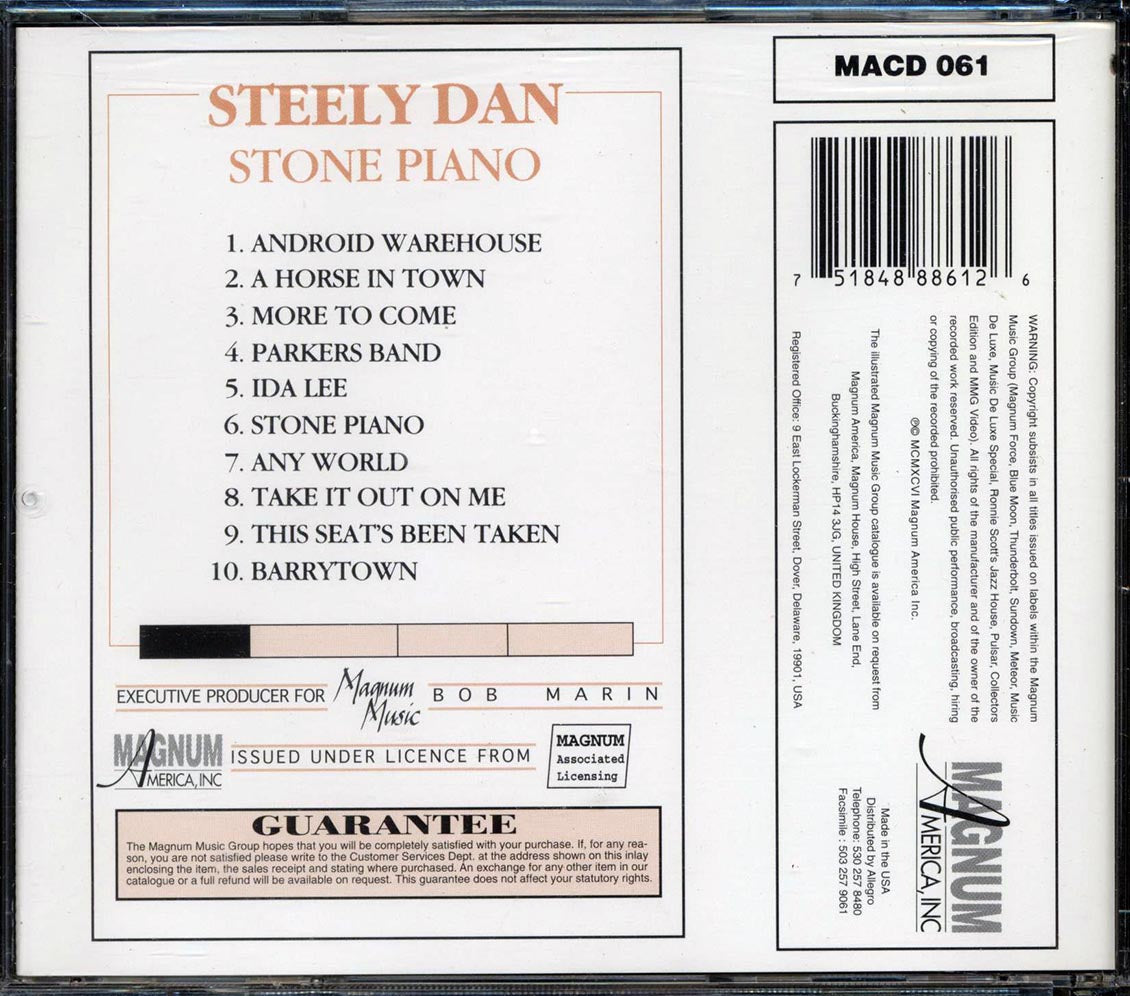 Steely Dan - Stone Piano