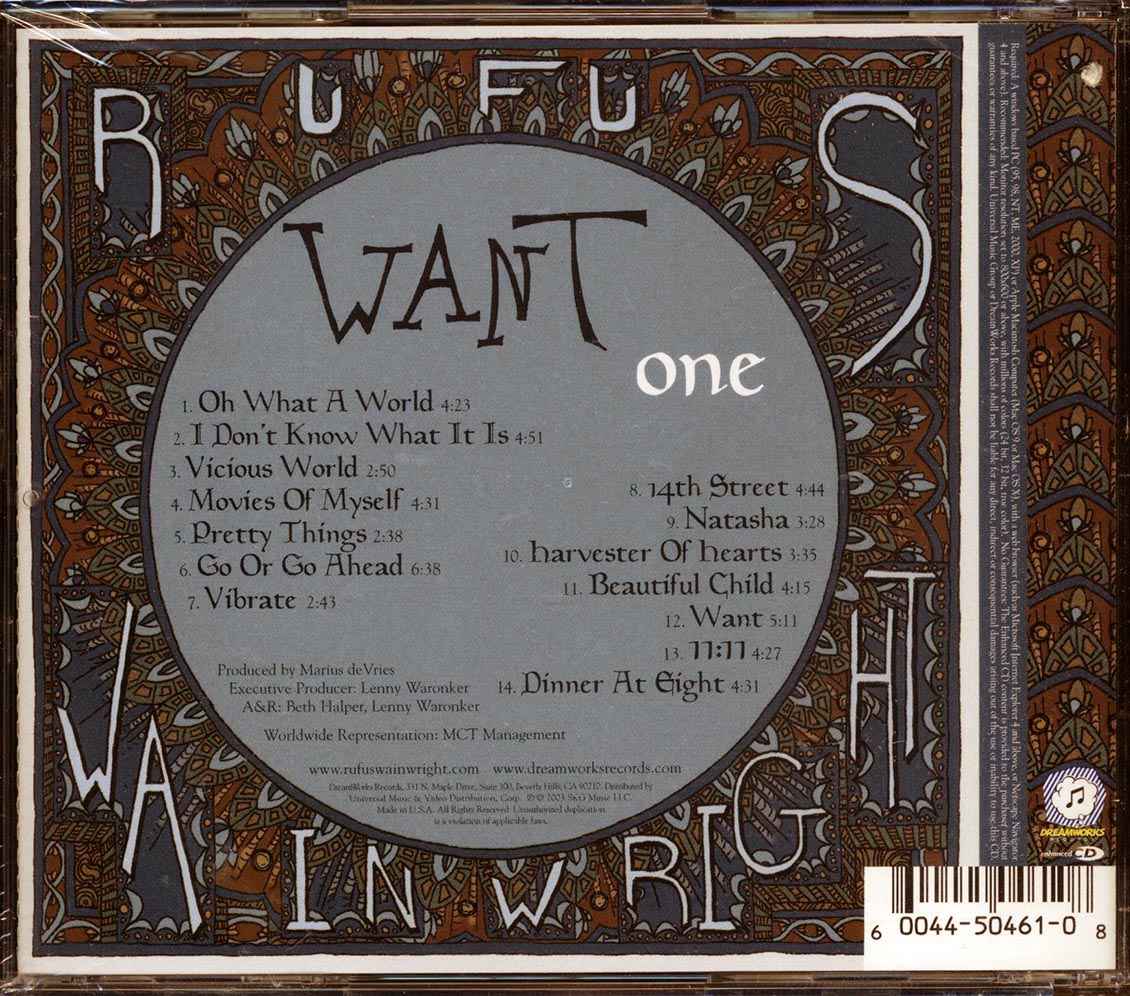 Rufus Wainwright - Want One